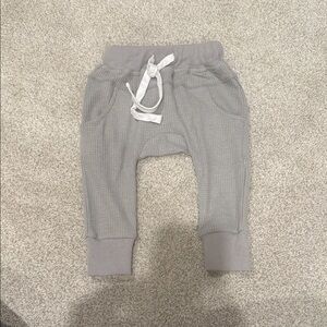 Little Bipsy Light Gray Kids Joggers